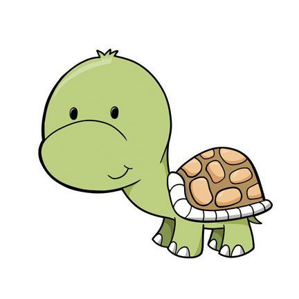 432x432 Animated Baby Turtle