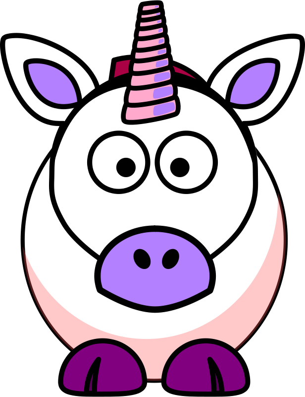 616x800 Free Clipart Cartoon Unicorn Spacefem