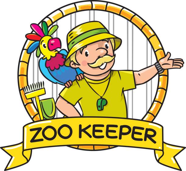 Cartoon Zoo Animals Clipart at GetDrawings | Free download Girl Cartoon Zoo Keeper