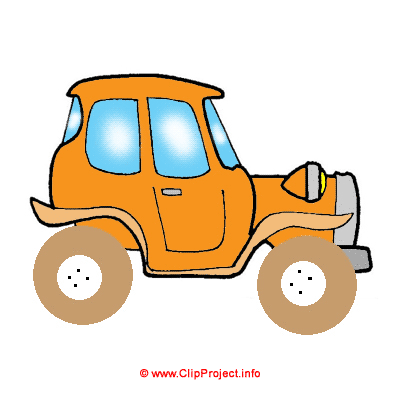 400x400 Funny Tractor Clipart