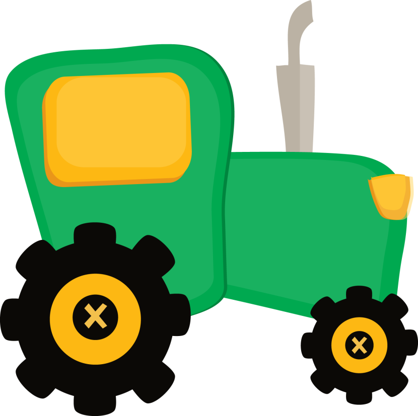 830x827 Tractor Clipart 2