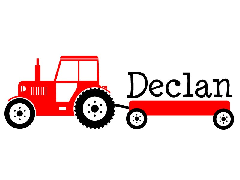 800x600 Boy Tractor Clipart