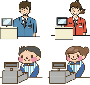Cashier Clipart