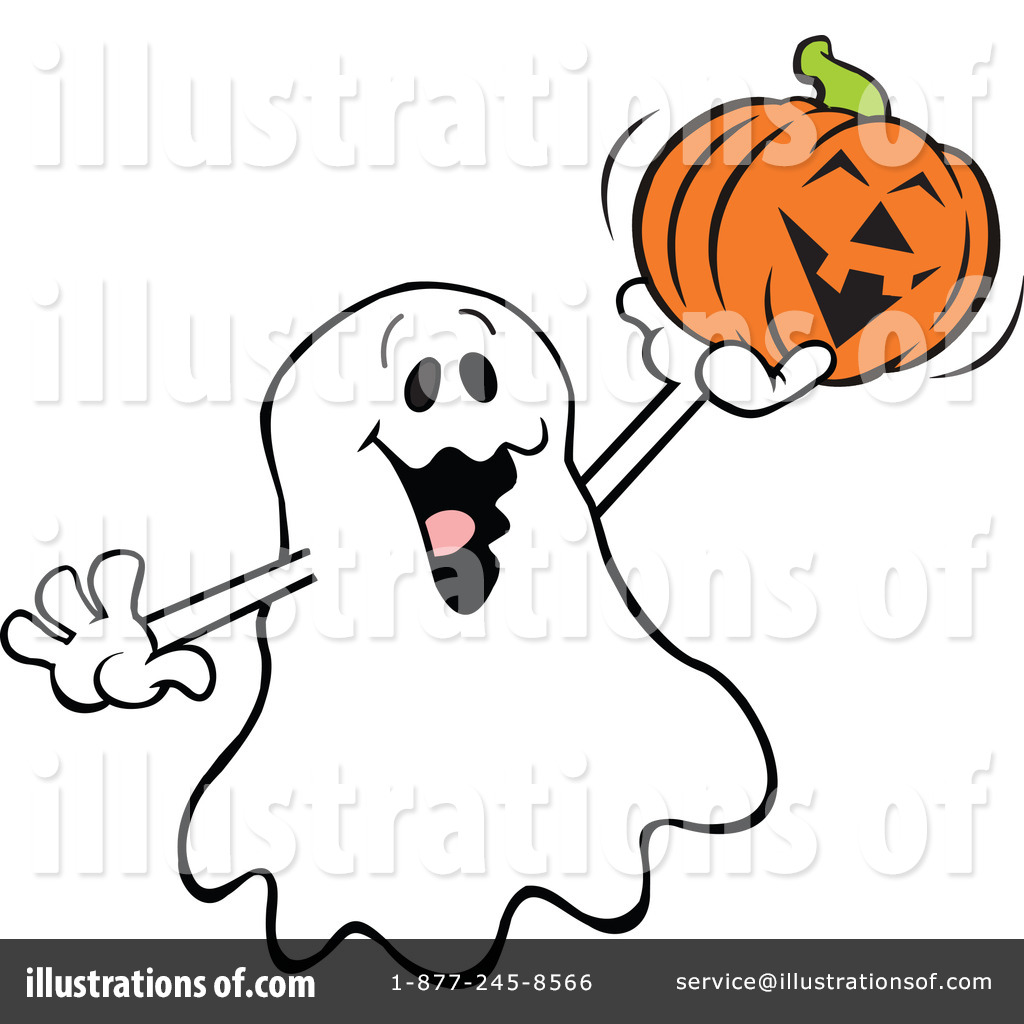 1024x1024 Friendly Ghost Clipart