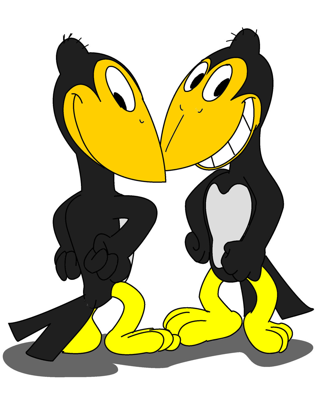 1024x1278 Heckel And Jeckel Clipart