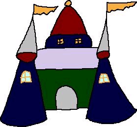 279x259 Medieval Knight And Castle Clipart