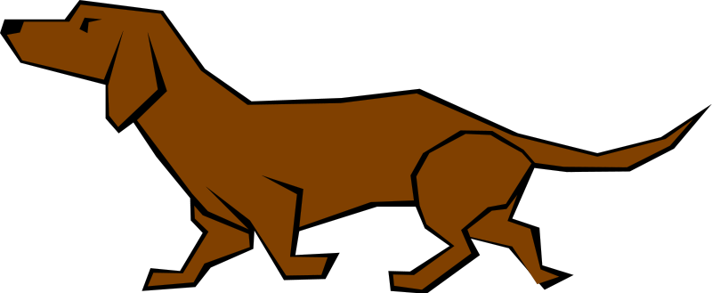 800x329 Dog Running Clipart