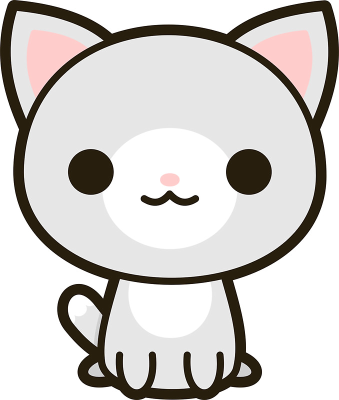 678x800 Collection Of Kawaii Cat Clipart High Quality, Free Cliparts