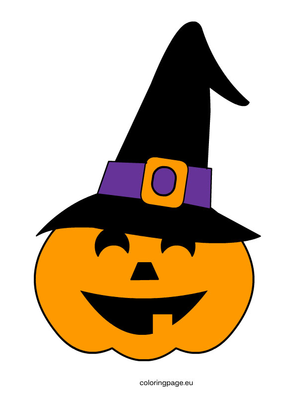 595x804 Witch Hat Clipart Halloween Pumpkin