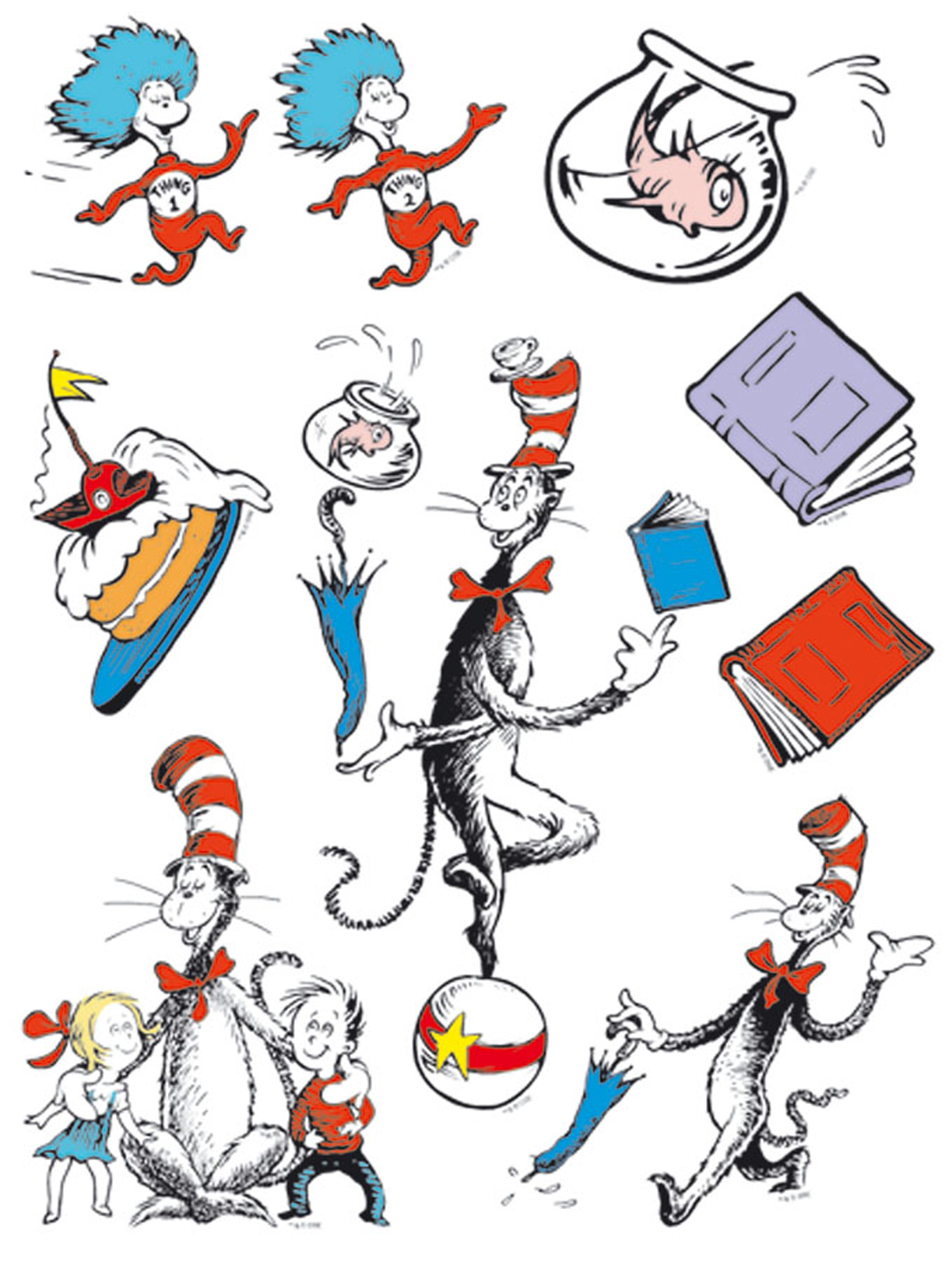 1207x1600 Cat In The Hat Clip Art Images Illustrations Photos