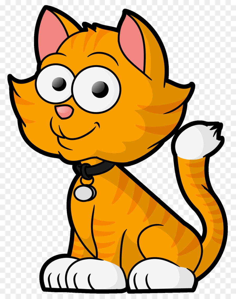 900x1140 Cat Kitten Cartoon Clip Art