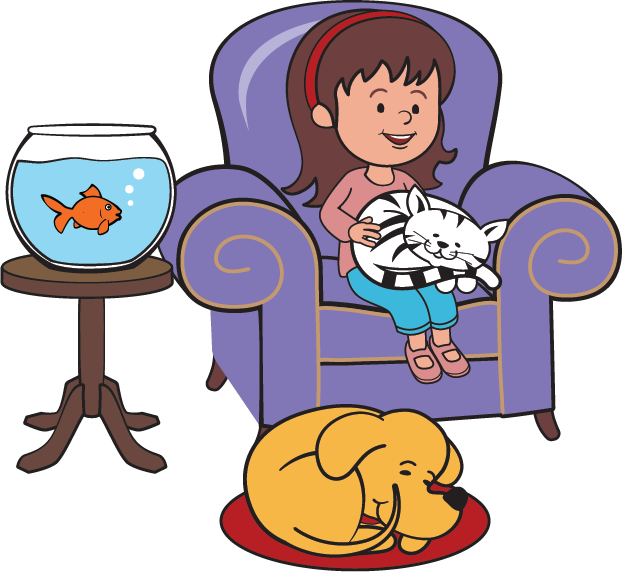 622x572 Pet Sitting Cat Dog Clip Art