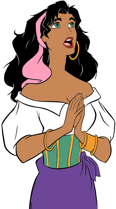 387x692 Esmeralda Clip Art Disney Clip Art Galore