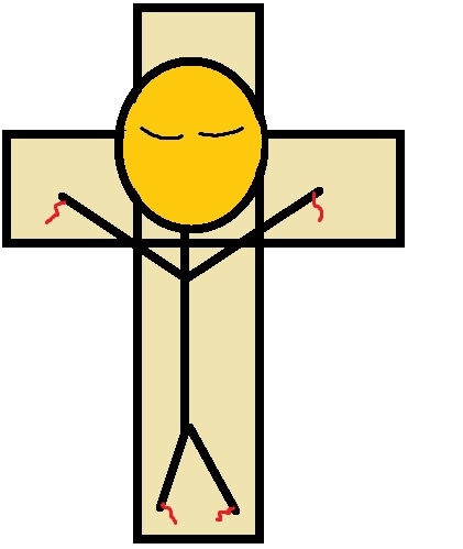 421x499 Deadth Clipart Catholic Cross