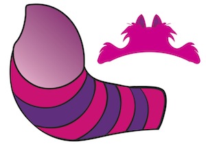 300x212 Tail Clipart Cheshire Cat