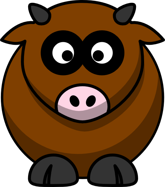528x598 Brown Clipart Cattle