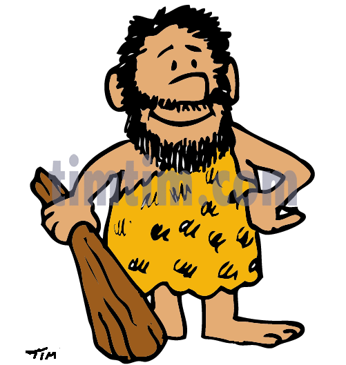 501x529 Caveman Clipart Clothing