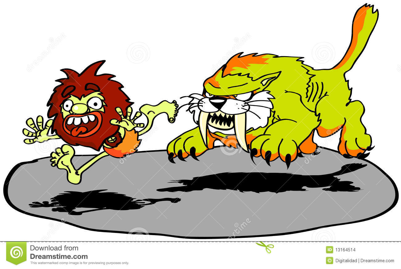 1300x872 Caveman Clipart Scared
