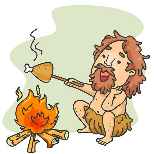 512x512 Caveman Clipart Primal