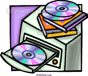300x261 Cd Drive Clipart