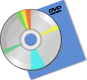 300x277 Dvd Disc Clip Art Free Vector 4vector