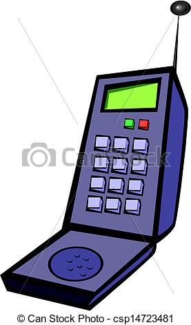 277x470 Old Cell Phone Clipart