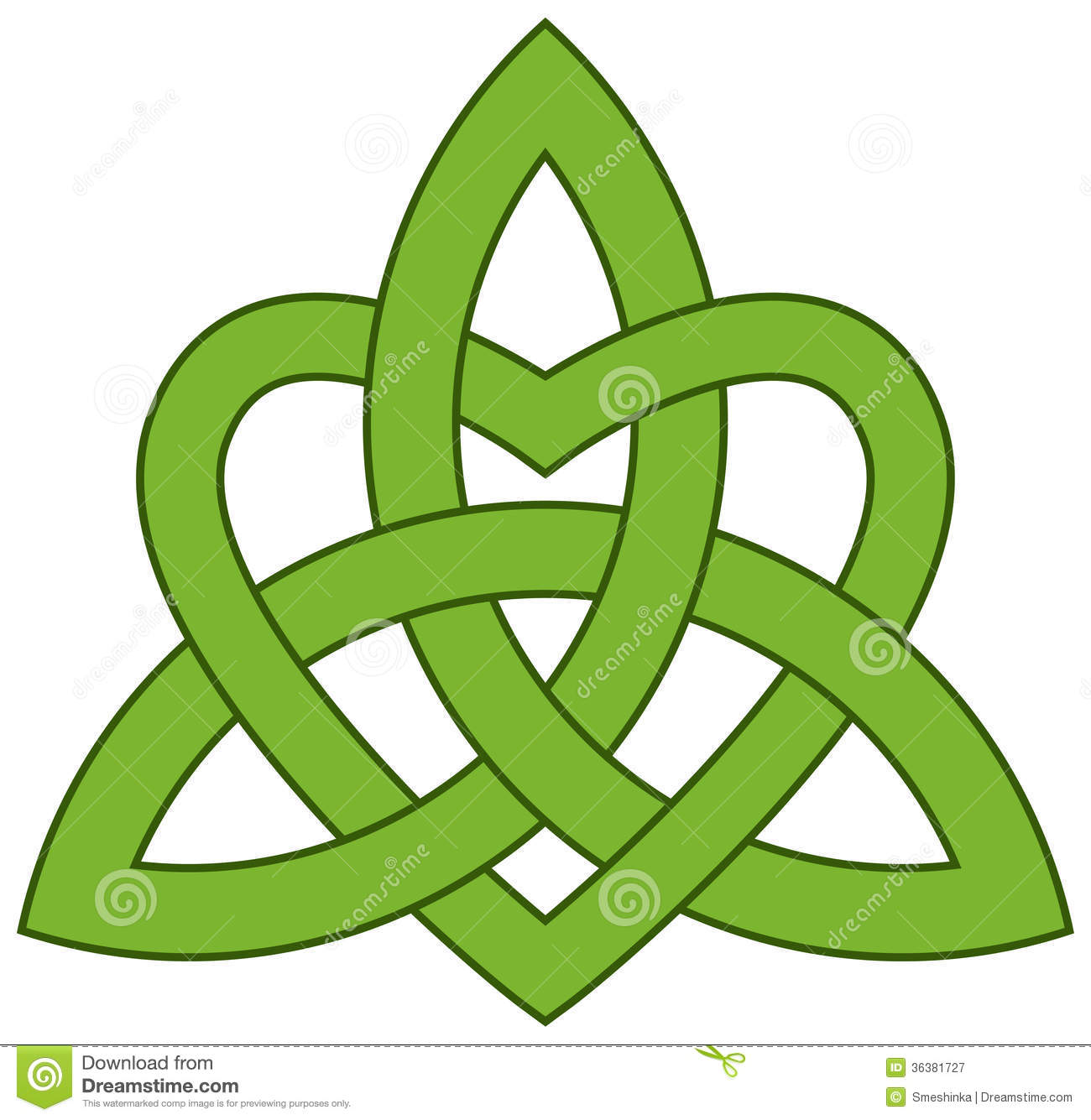 1300x1335 Celtic Trinity Knot Clipart