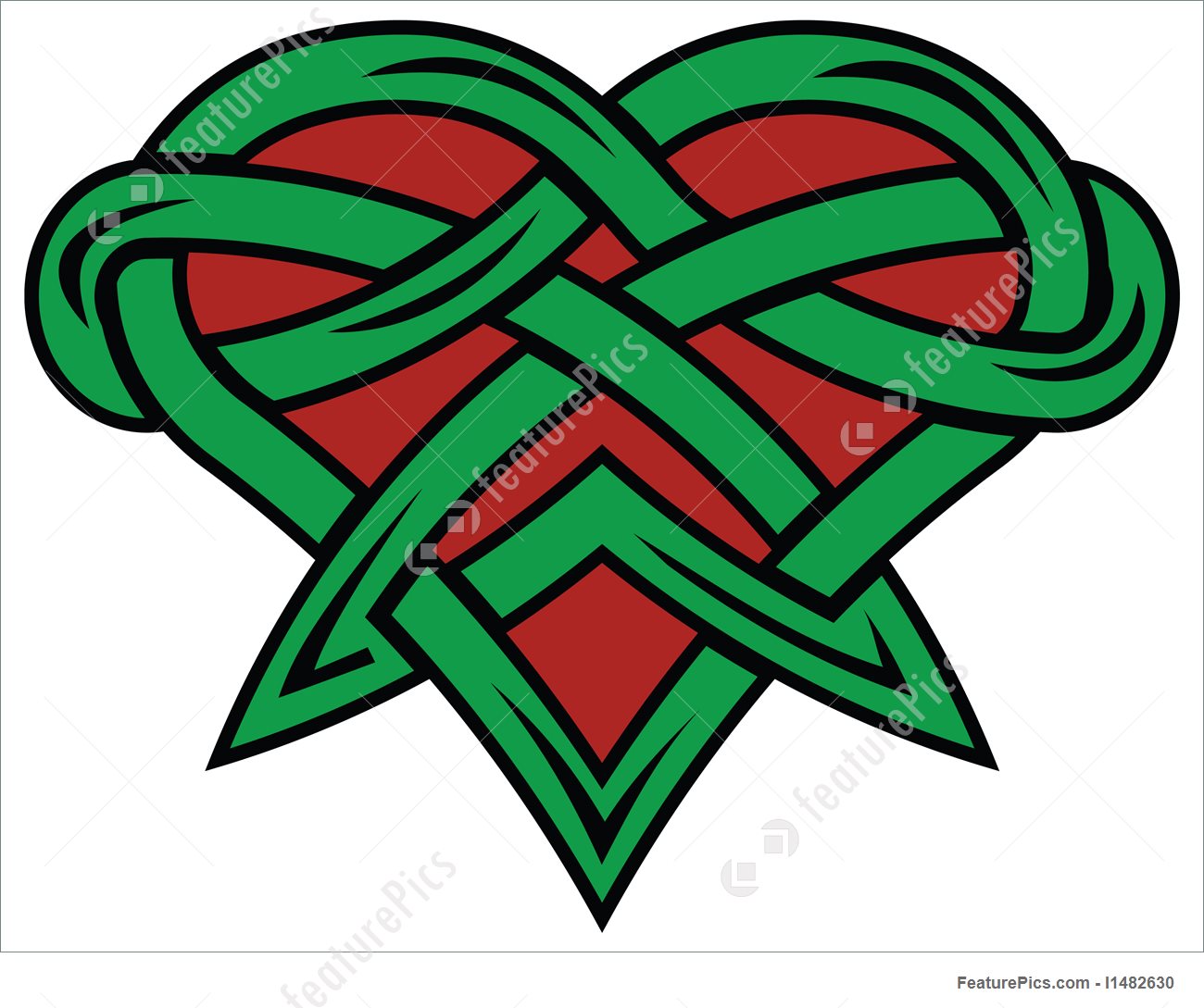 1300x1089 Heart Illustration