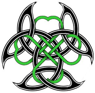 307x300 More Like Four Leaf Clover Celtic Tattoo By Airnymphss