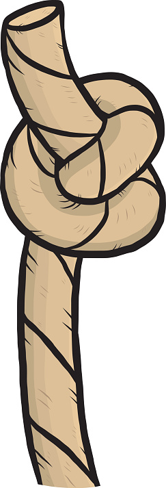 243x713 Knotted Clipart