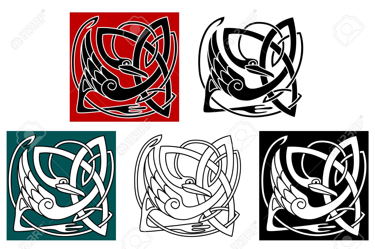 1300x863 Clip Art Celtic Animals