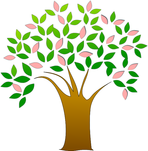 588x599 Tree Clip Art