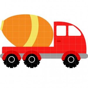 300x300 Cement Truck And Lots Of Clip Art Free Printables