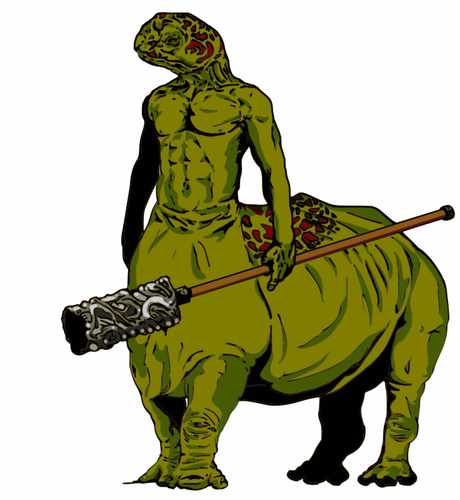 460x500 Turtle Centaur Public Domain Vectors