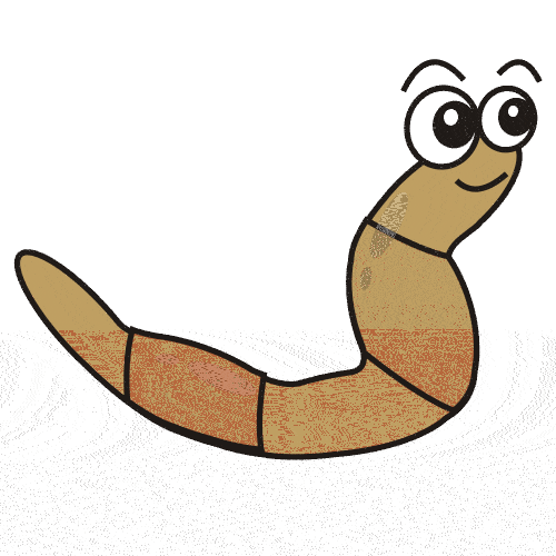 500x500 0 Worm Clip Art Clipart Fans
