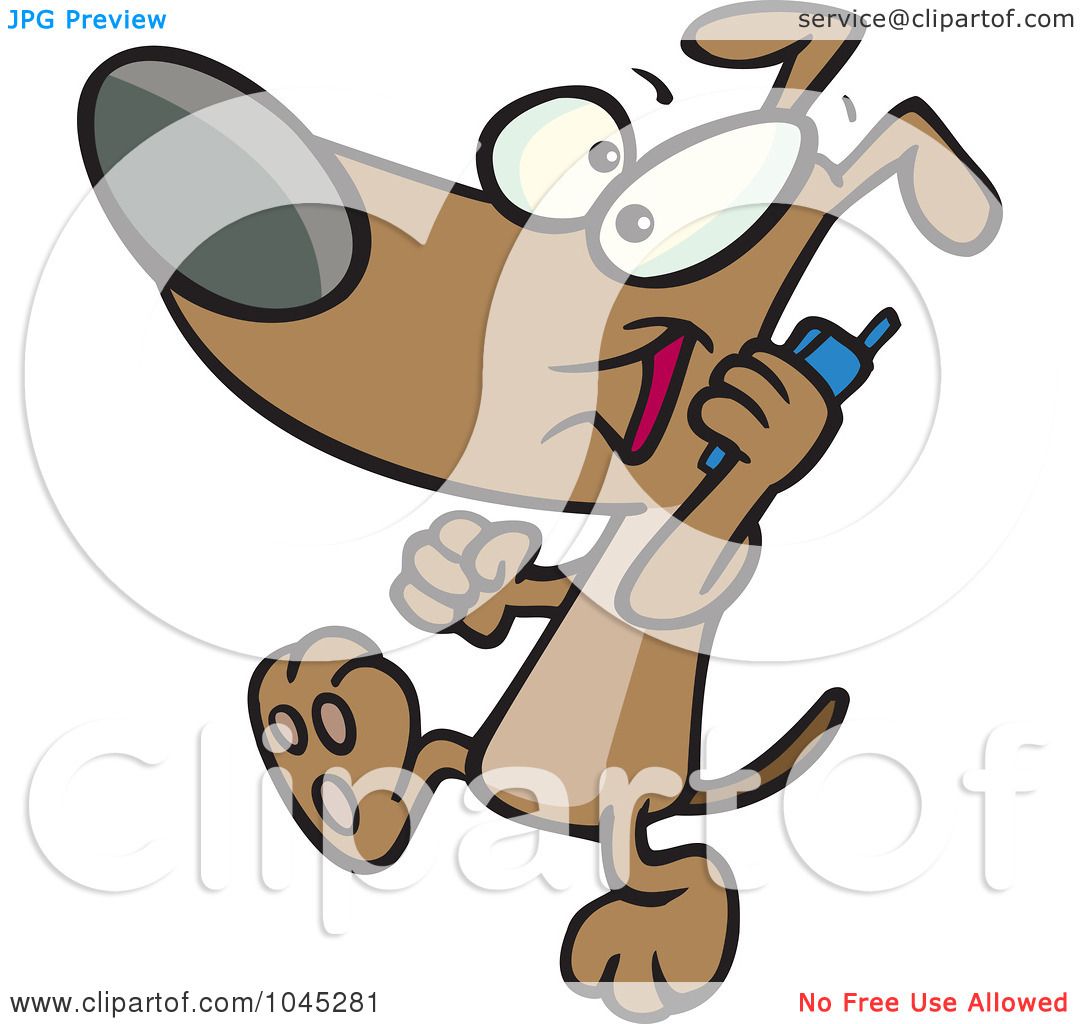 1080x1024 Royalty Free (Rf) Clip Art Illustration Of A Cartoon Dog Talking