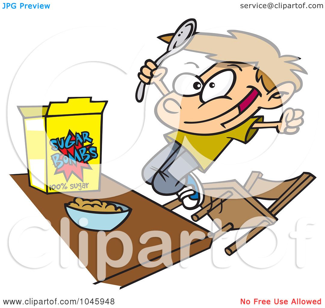 1080x1024 Cereal Clipart Boy Eating