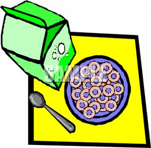 300x295 Cereal And Milk Clip Art Clipart Panda