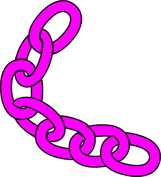 540x594 Dark Violet Chain Clip Art