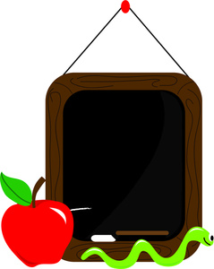 239x300 Chalkboard Apple Clipart