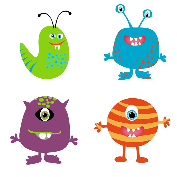 736x736 Top 72 Monsters Clip Art