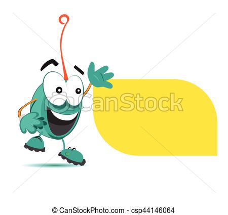 450x425 Character Design With Speech Bubble Clip Art Vector