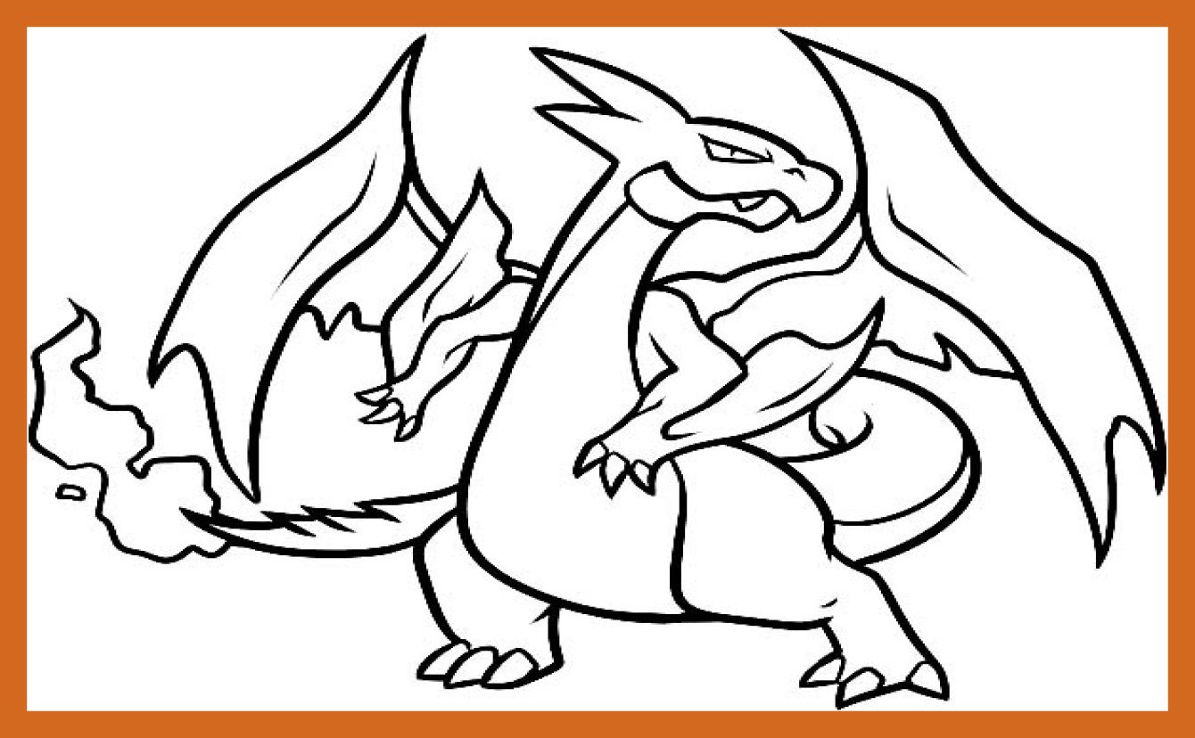 Charizard Colouring Pages at GetDrawings | Free download