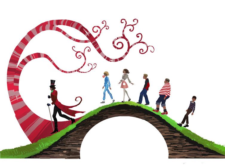 753x560 Clipart Of Charlie And The Chocolate Factory