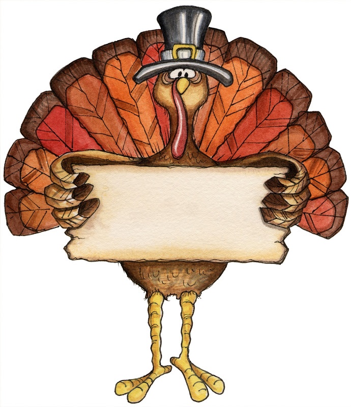690x800 Thanksgiving Clipart Sign