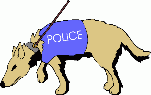 490x308 Police Dog Clipart
