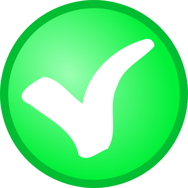 600x600 Small Green Check Mark Png, Svg Clip Art For Web