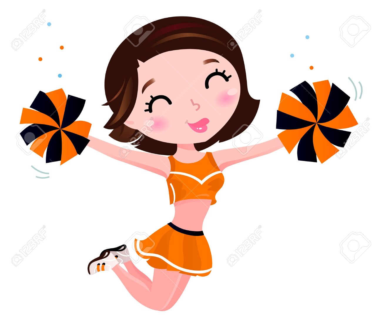 1300x1108 Cartoon Cheerleader Clipart Clip