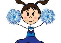 200x140 Cheerleader Clipart Thanksgiving Clipart