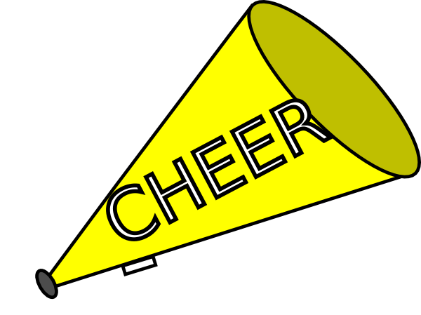 600x449 Megaphone Gold Clip Art